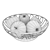 Elegant Steel Wire Fruit Basket 3D model small image 3