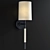 Sleek Clout Tail Sconce 3D model small image 2