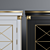 Elegant Tiana Interroom Door 3D model small image 2