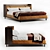 Modern Shanghai Bed: Twelve AM 3D model small image 1