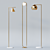 Modern Loft Concept Floor Lamp Set 3D model small image 1