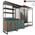 Modern Loft Wardrobe for Home Organization 3D model small image 1