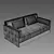 Restoration Hardware Positano Sofa 3D model small image 2