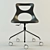 Sleek Swivel Chair: Supersonic 3D model small image 2