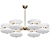 Contemporary Murano Glass Chandelier 3D model small image 1