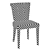 Luxury Key Largo Dining Chair 3D model small image 3