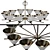 Cleo Large Chandelier: Elegance Redefined 3D model small image 1