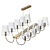 Elegant Imperial Chandelier 10-Light 3D model small image 1