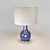 Majlo Table Lamp with White Shade 3D model small image 1