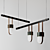 Elegant Xi Pendant Lamp: Poltrona Frau 3D model small image 1