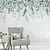 Title: Eco-mural Eucalyptus Leaves: Nature-inspired Embossed Wallpaper 3D model small image 3