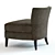 Elegant Chagall Armchair: Exquisite Design 3D model small image 3