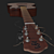  Baton Rouge Guitar: High-poly, 110k Polygons 3D model small image 2