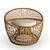 Trendy Nest Rattan Armchair 3D model small image 2