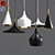 Industrial Loft Pendant: Modern Lighting Fixture 3D model small image 1