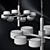 Elegant Silvia Chandelier 3D model small image 2