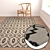 Title: Luxury Set of Textured Carpets 3D model small image 2