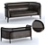 Elegant Targa Sofa: Stylish and Comfortable 3D model small image 1