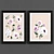 Modern Floral Art Set 3D model small image 1