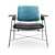 Baxter Bauhaus Chair: Sleek and Stylish Seating 3D model small image 2