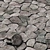 Rocky Stone Paving Wall Road 3D model small image 2