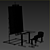 Big-Game Design: Little Big Chair & Table 3D model small image 3