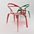  Modern Ergonomic Stool 3D model small image 1