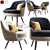 Walter Knoll Armchair: Stylish Comfort for Your Home 3D model small image 1