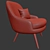 Walter Knoll Armchair: Stylish Comfort for Your Home 3D model small image 3