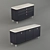 Elegant Sideboards with Legs 3D model small image 2