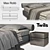 Twils Max Rollò: Sleek and Stylish Bed 3D model small image 2