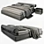 Twils Max Rollò: Sleek and Stylish Bed 3D model small image 4