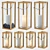 Elegant Crosby Lanterns with Pillar Candles 3D model small image 2