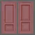 Elegant Heritage Interior Doors 3D model small image 2