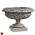 Elegant Longwood Rosette Urn 3D model small image 2