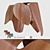Elegant Eames Elephant: Unfolded Beauty 3D model small image 1