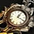 Vintage Timepiece - Classic Wall Clock 3D model small image 3