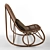 Cozy Rocking Chair for Nurturing 3D model small image 3