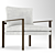 Modern Alivar Lyn Armchair | Elegant Design 3D model small image 1