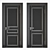 Elegant Interior Doors: Classic Design 3D model small image 3
