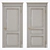 Elegant Classic Door Designs 3D model small image 1