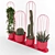 Mexican-inspired Frida Kahlo Cactus Pot 3D model small image 1