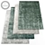 Modern Style Rug Set | 5 Extra Textures | Manufacturer Indicated 3D model small image 1