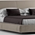 Elegant Richard Bed by Bebitalia 3D model small image 2