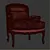 Cozy Relaxation Armchair 3D model small image 3