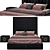 Turbo Bed: V-Ray Render, Vray & Corona Materials 3D model small image 4