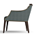 Elegant Liala Armchair: Stylish Comfort for any Space 3D model small image 3