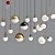 Modern Ceiling Light Set 3D model small image 1