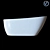 Luxury Reece Kado Arc Freestanding Bath 3D model small image 3