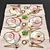 Elegant Tableware Set 3D model small image 1